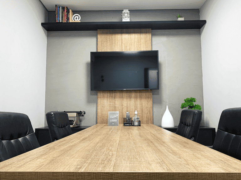 Sala de reuniões em Coworking de São Bernardo
