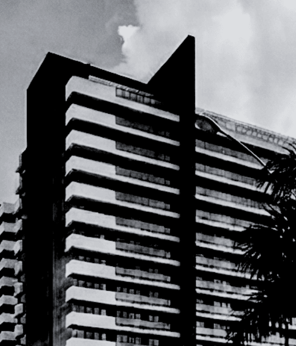 Fachada do edifício Torre Union no Espaço Cerâmica, em São Caetano do Sul, onde está a Viiwork com escritório virtual