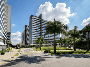 Torre Union no Espaço Cerâmica em São Caetano do Sul onde está localizada a Viiwork Coworking e Escritório Virtual