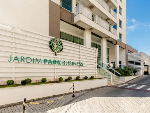 Prédio Jardim Park Business em Santo André onde está localizada a Viiwork Coworking e Escritório Virtual