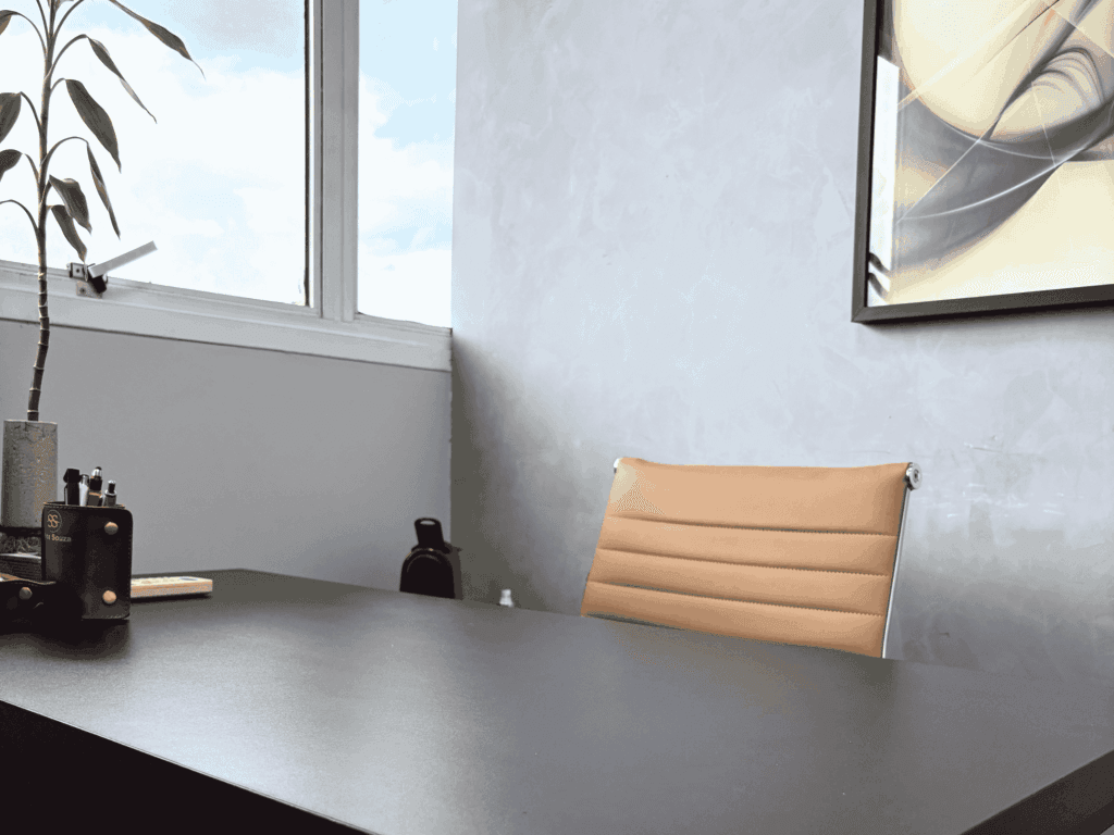 Outro ângulo da sala privativa da Viiwork em São Bernardo do Campo